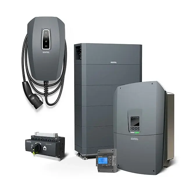 KOSTAL Komplettsystem mit Wallbox, Speicher, Wechselrichter und Energiemanagement