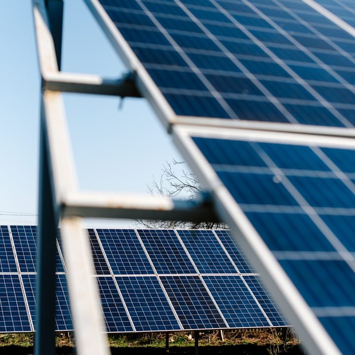 Solaranlage, Solarstrom Photovoltaik gratis Strom Sonne Panele