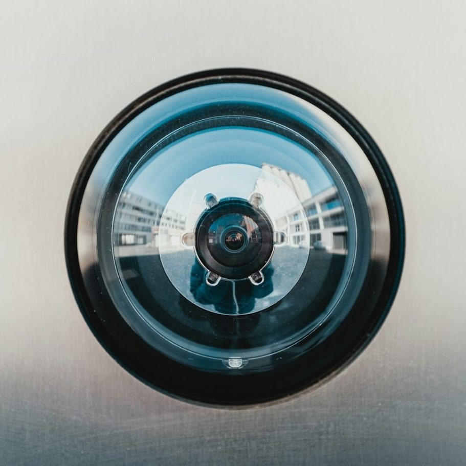 Kamera Alarm Sicherung Einbruch geschützte Türöffnung Gegensprechanlage Video